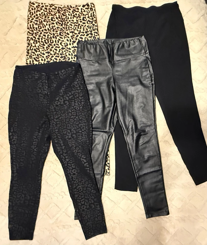 Lote de 13 Leggings Pantalones Acampanados Med Antiguo Azul Marino Fabletics American Eagle algunos Nuevos sin Etiquetas Foto 2 de 4