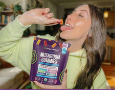Mixed Fruit Mushroom Gummies Infused KSM-66 Ashwagandha Stress & Immune