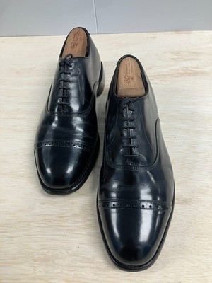 ALLEN EDMONDS BYRON   Black Leather   Men s 8.5 (3E)