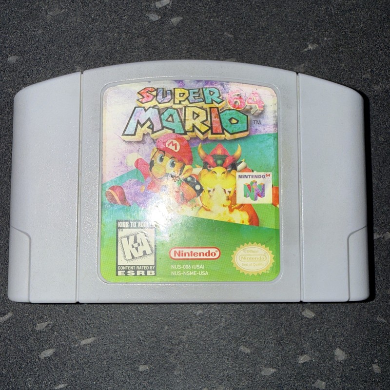 Super Mario 64 Nintendo 64 Game Only NTSC-U/C Tested Authentic