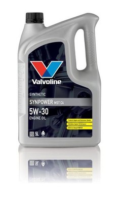 For VALVOLINE SYNPOWER MST C4 5W30 5L Engine Oil 5W30 5L SYNPOWER 908775 Engine