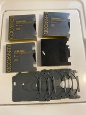 Kenwood CDM-600 6 CD Compact Disc Magazine Cartridge Japan Lot of 4 w/ 3-Sleeves