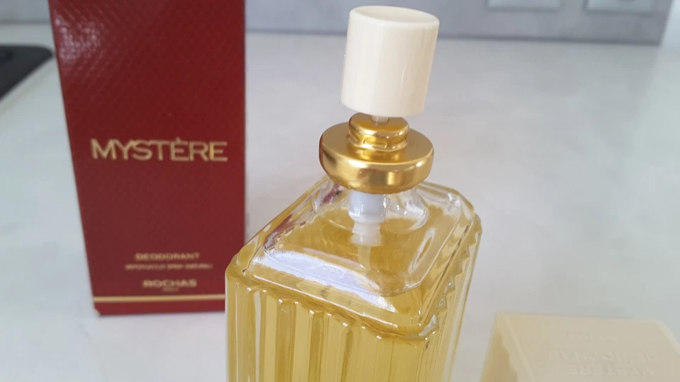🐺🦊Mystère Rochas Déodorant 100 ml Avec Boîte Objet de Collection - Photo 2/4