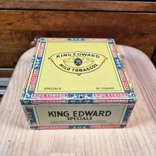 King Edward Mild Tobaccos specials 50 cigars box Jacksonville Vintage Cigars Box