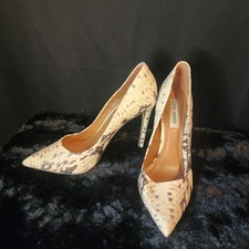 Steve Madden Snake Print Size 9 Heels