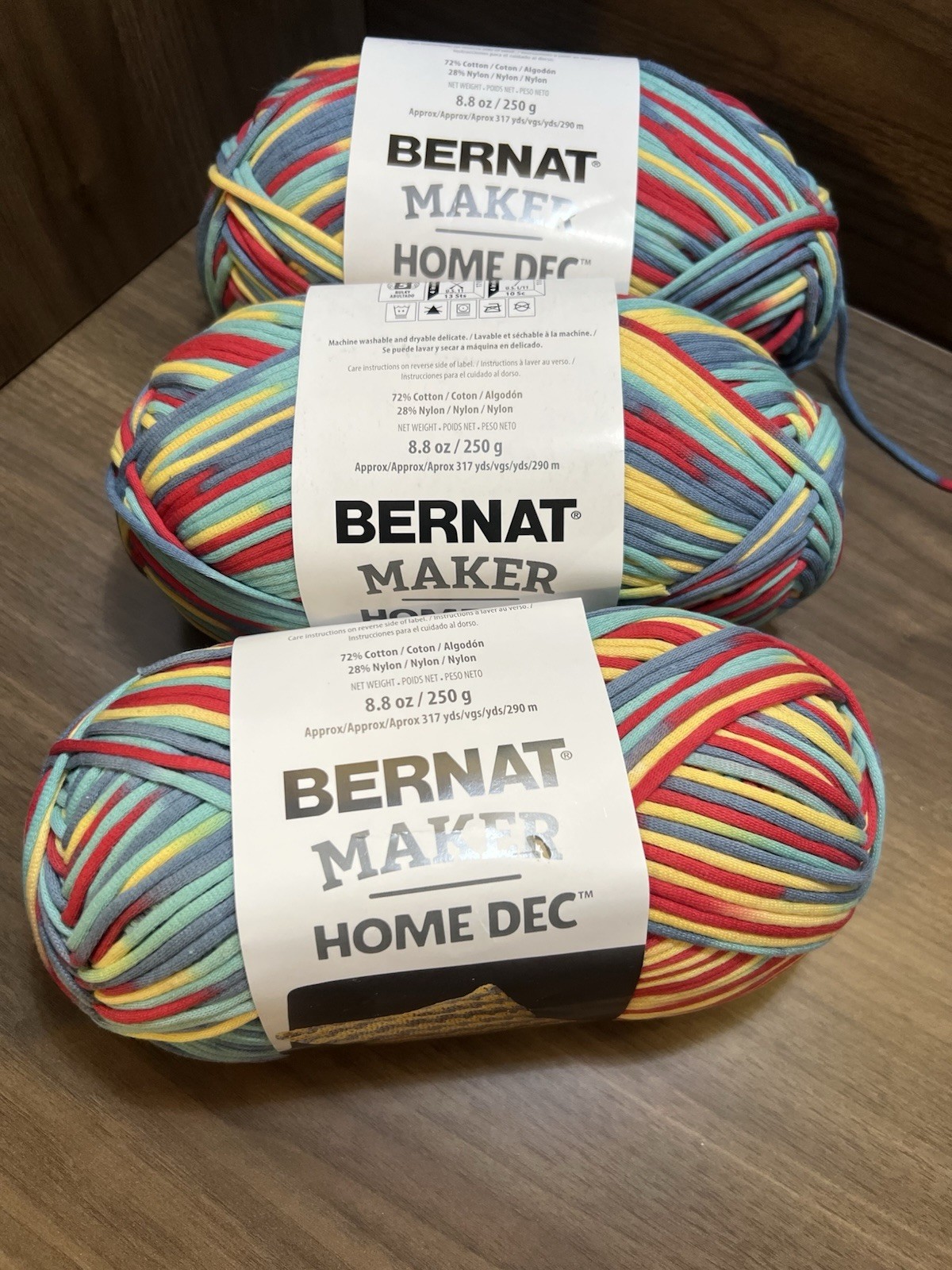 Home Dec Yarn Fiesta Varg Cotton/nylon 8.8oz/ 317yds Ea. Set