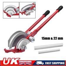 NEW Pipe Bender 22mm & 15mm - Lever Copper Pipe Bender Heavy Duty Plumbers Tools