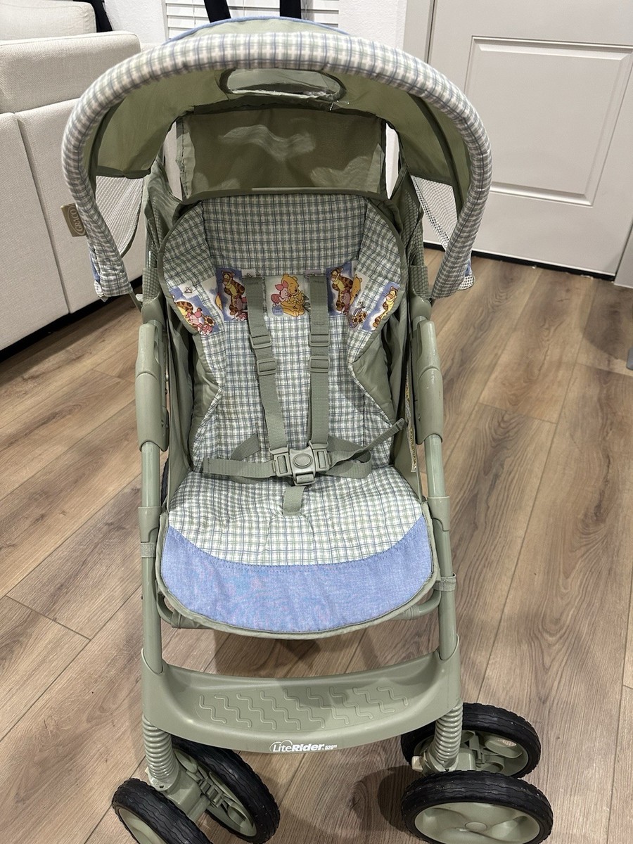 Vintage Graco Winnie The Pooh Stroller Infant Toddler