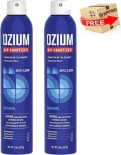 Ozium Air Freshener Dispenser, Original - 8oz 2 pack