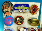 Vintage Enamel Lapel Pin Lot 25pc Military Veteran Sports Hunting FedEx Skiing — photo 4