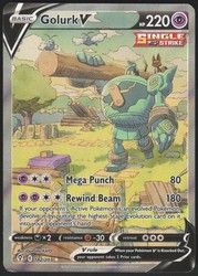 Golurk V 182/203 Evolving Skies Alternate Full Art Ultra Rare