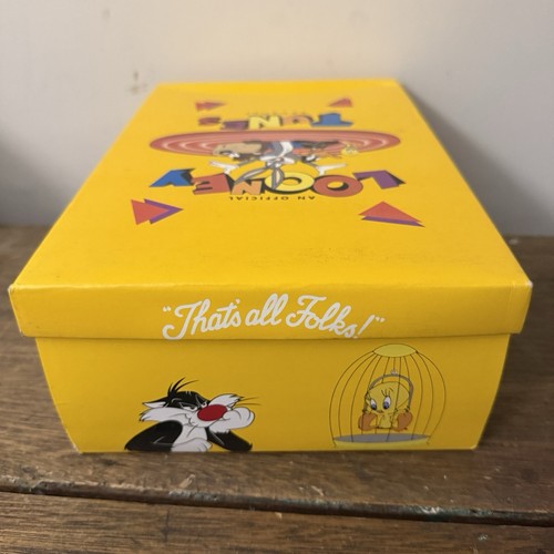 Vintage 1990er Looney Tunes Sneakers NUR SCHUHKARTON Bugs Bunny Taz Daffy Duck WB - Bild 2 von 7