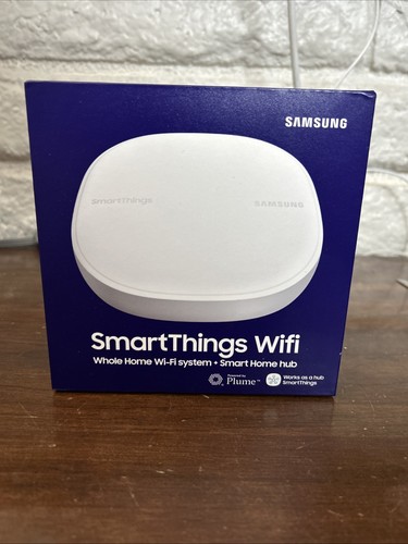 Samsung SmartThings WiFi Hub ET-WV525 Z Wave Plus Wi-Fi Mesh Router Works