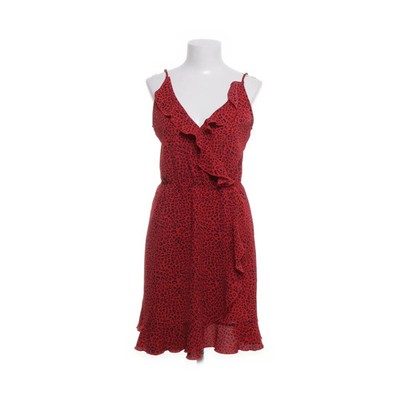 Divided by H&M, Kleid, Größe: 40, Rot/Schwarz, Elasthan/Polyester, Leopard #u3i