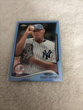 2014 Topps Chrome - Ivan Nova #137 Blue Refractor #157/199 Yankees