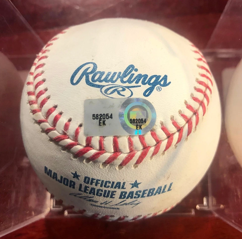 Béisbol autografiado - Sergio Romo certificado y comprado en SF Giants Park Foto 2 de 2