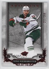 2018-19 Upper Deck Artifacts Ruby 211/299 Nino Niederreiter #23 eu5