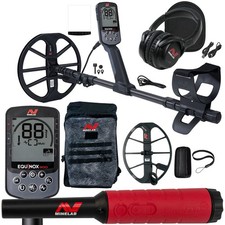 Minelab EQUINOX 900 Metal Detector with EQX 15 Coil, PRO-FIND 40, Backpack