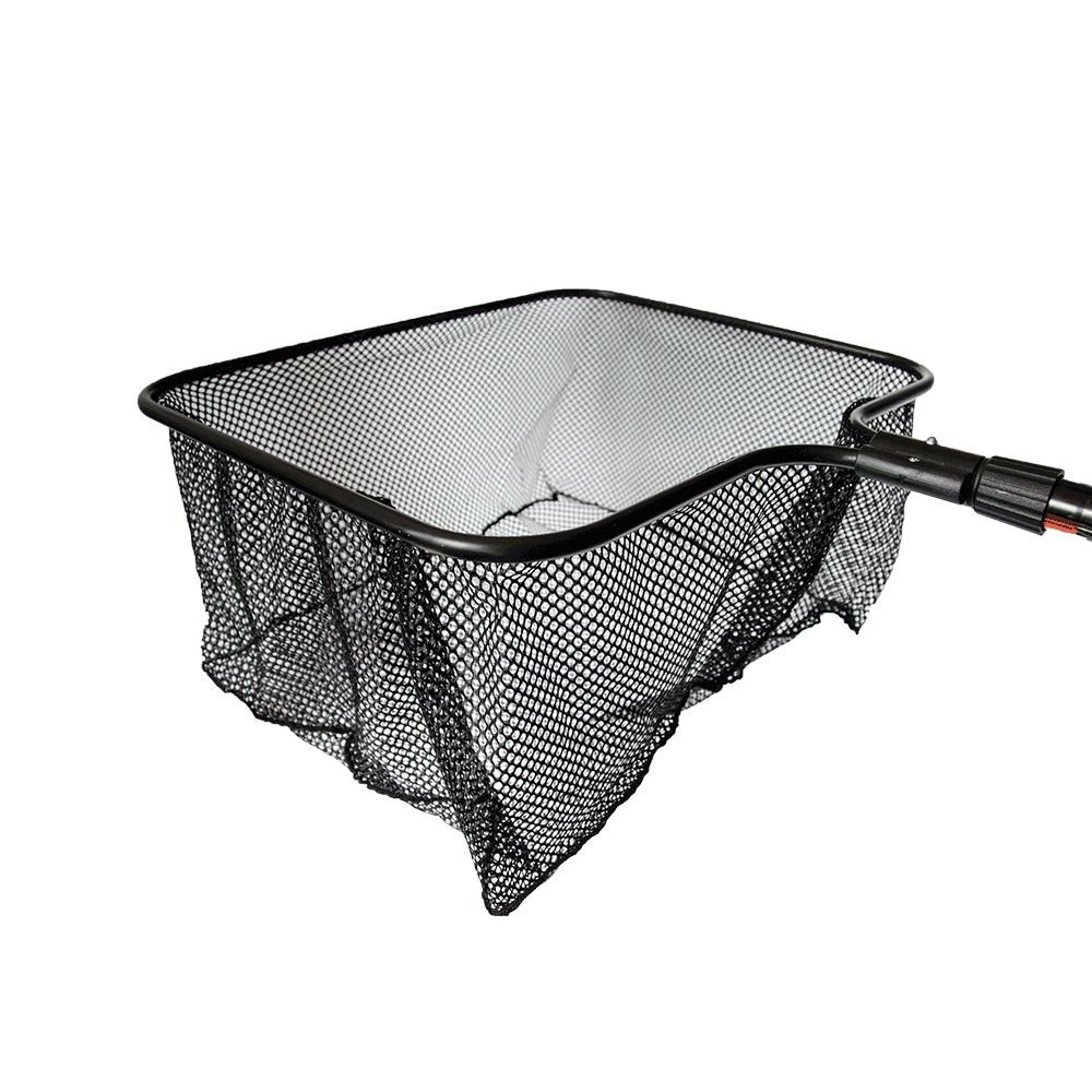 PISCES 16"" 40CM MEDIUM POND FISH CATCH NET AND TELESCOPIC HANDLE FISHING DEBRIS
