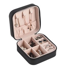 1 Portable Jewelry Box Large Capacity For Travel Jewelry Storage