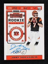 2019 Panini Contenders Rookie Ticket Jake Dolegala #298 Auto 0vs5