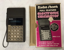 Vintage Radio Shack EC-375 Calculator - WORKS