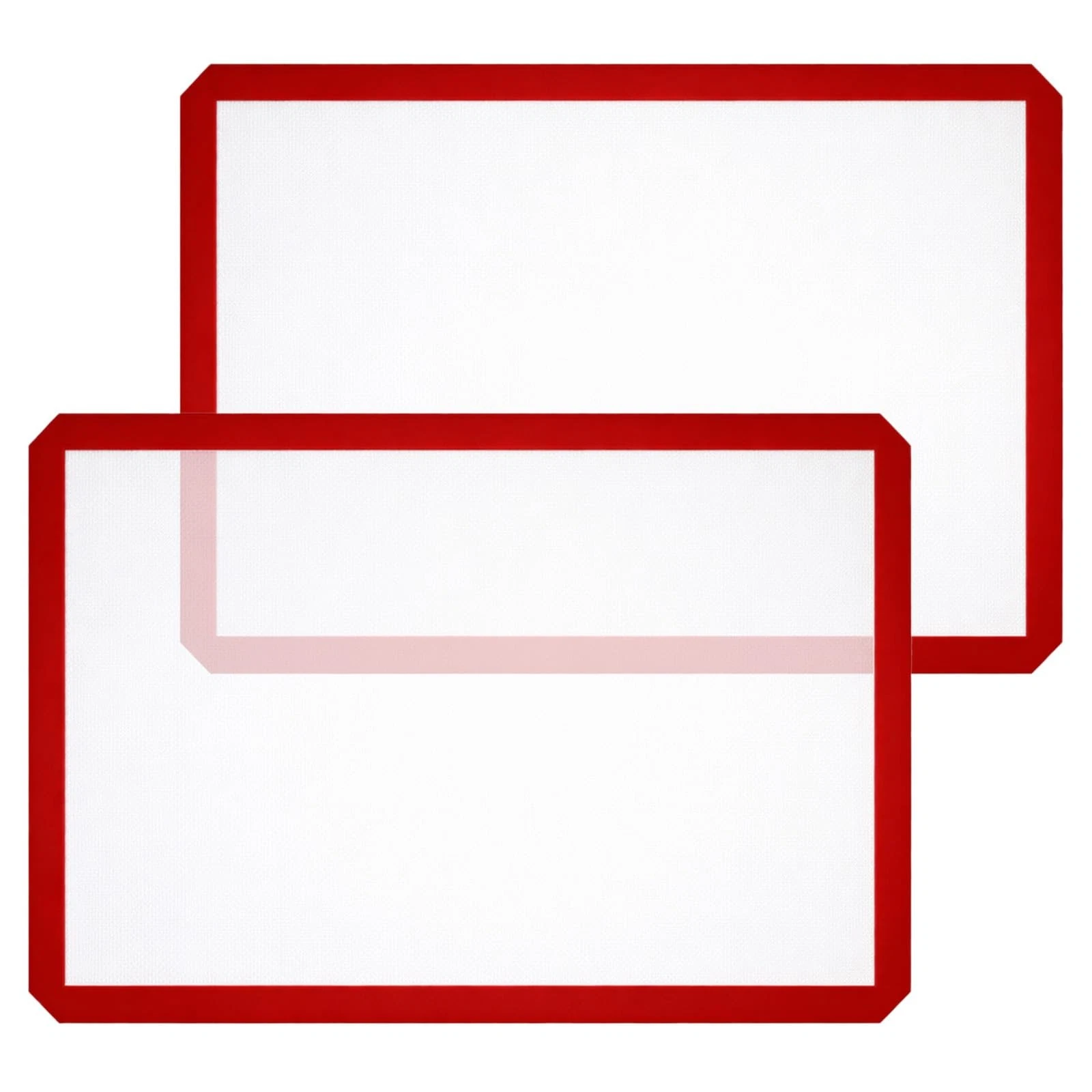 2 Pack Silicone Baking Mats, 24" x 16" Full Sheet Non-Stick Cookie Sheets Ove...