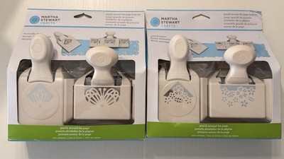 Martha Stewart Crafts Paper Punch Butterfly Lace & Wild Flowers Set