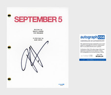 Tim Fehlbaum ‘SEPTEMBER 5’ Movie Director Signed Full Movie Script ACOA