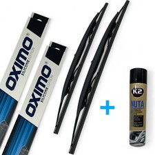 2x Scheibenwischer mit SPOILER OXIMO für Alfa Romeo Spider 916 94-05 +Reiniger