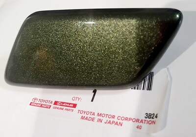 21-23 NEW LEXUS GX460 WASHER NOZZLE CAP COVER HEADLIGHT LEFT KHAKI MM GREEN 6X4