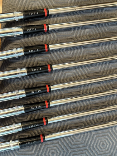 Vintage Ram Lightning 500 Golf Club Iron Set 3 - PW Detailed Red White & Blue - Picture 4 of 10