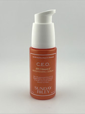 Sunday Riley C.E.O 15 Vitamin C Brightening Serum 1oz / 30ml New  No Box 