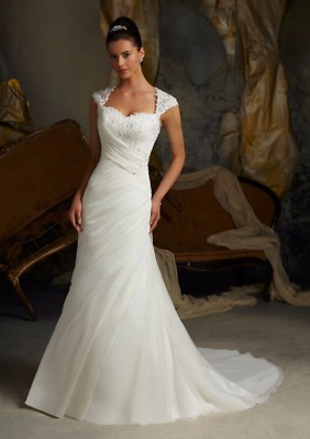 Luxury Organza Wedding Dresses Custom Made
