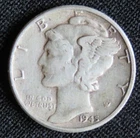 1945    Mercury Dime            (246)
