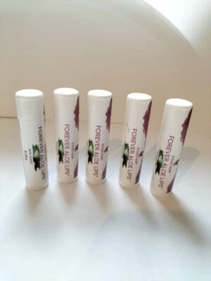 Forever Living Aloe Lip Balm With Jojoba And Aloe Vera X 5 Sticks