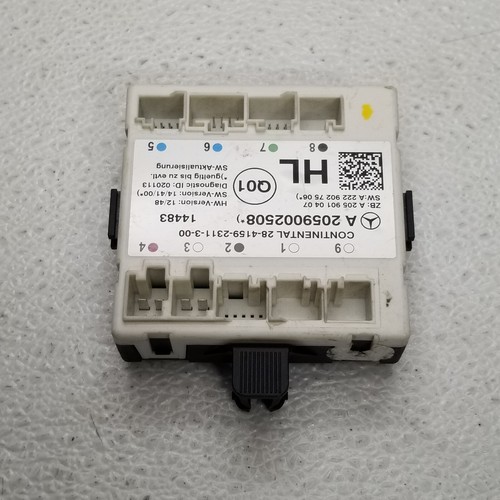 MERCEDES-BENZ C-CLASS T-MODEL S205 DOOR CONTROL UNIT REAR LEFT A 2059002508 - Picture 3 of 7
