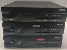 Lot of 3 Telex FMR-70 Condenser Wireless Receiver