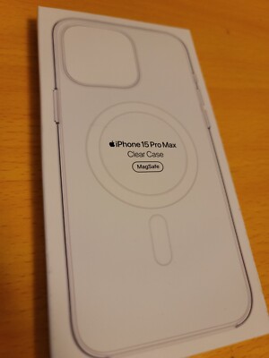 Original Apple Clear Case with Magsafe for  iPhone 15  Pro Max (6.7'') OEM