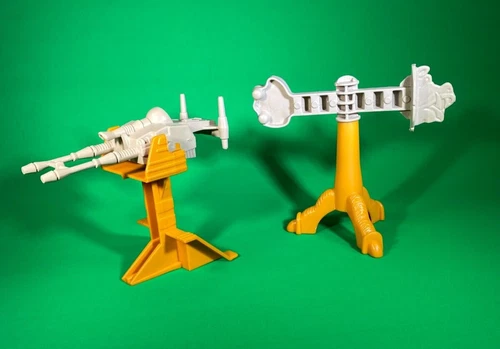 Vintage MOTU Castle Grayskull Laser Cannon & Combat Training Device 1981 BB07