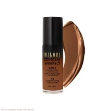 Milani Conceal + Perfect 2-in-1 Foundation + Concealer Cruelty-Free Liquid Fo...