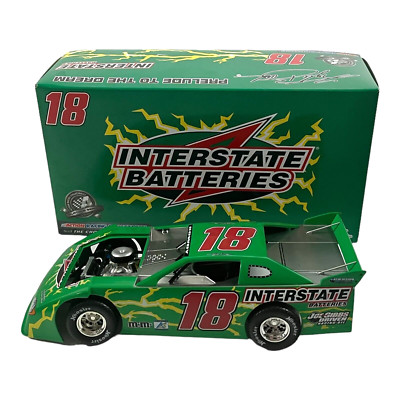 1:24 Scale Kyle Busch #18 Interstate Batteries Diecast Nascar Dirt
