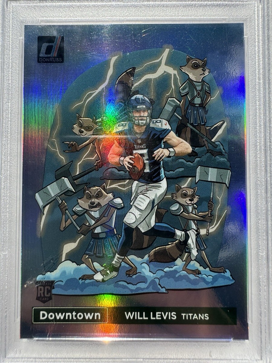 2023 Donruss Downtown #D14 Will Levis Tennessee Titans RC Rookie