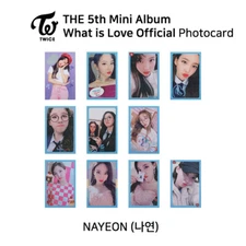 TWICE 5th mini album What is love Official Photocard NAYEON KPOP K-POP