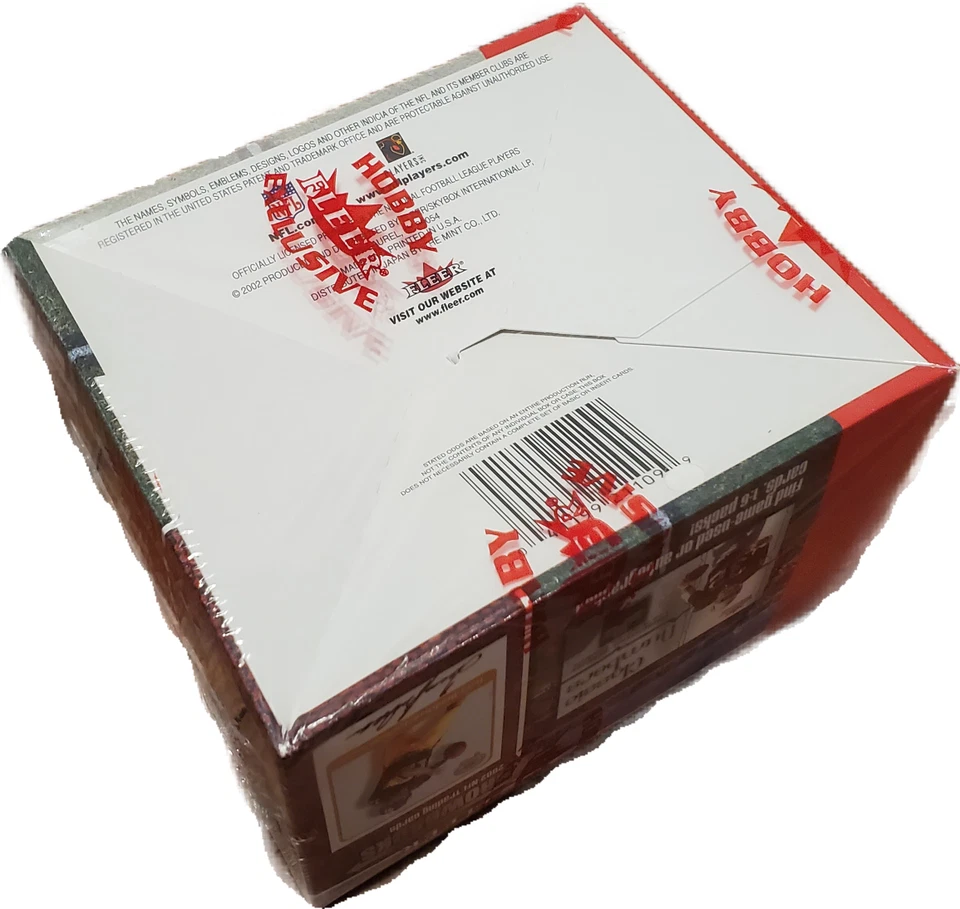 2002 FLEER THROWBACKS UNOPENED HOBBY BOX / 24 PACKS FACTORY SEALED [0101] - Image 2 of 3
