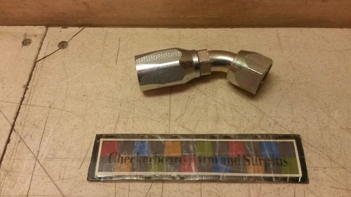 NOS Eaton Tube to Hose Elbow 45-DEG 190265-12S 920882 1001279-12 4730004603228