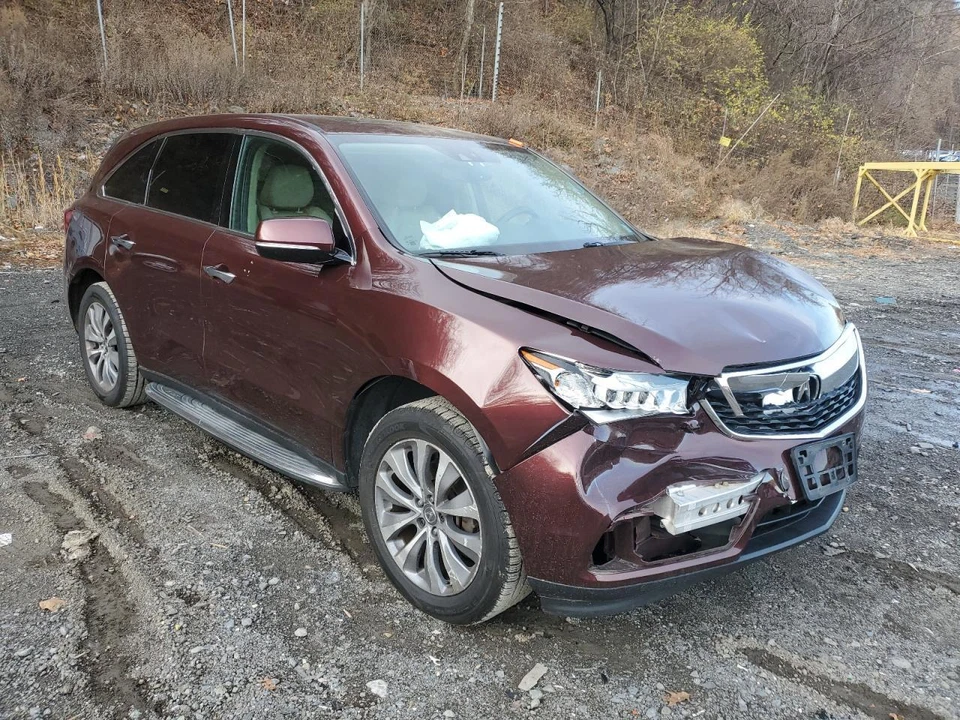 Used Front Left Door Assembly Front fits: 2014 Acura Mdx electric Front Left Gra - Image 4 of 4