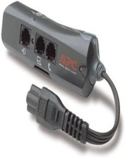 APC PNOTEPROC6 3-Port Mobile Surge Protector Laptop Phone Fax Machine