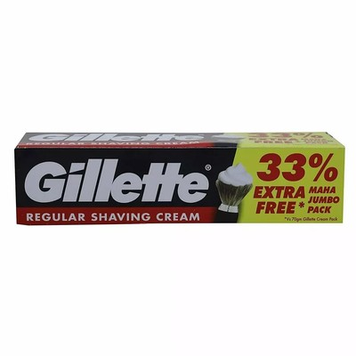 Gillette Regular Rasiercreme 93,1 g Mannpflege Rasur & Haarentfernung Geschenk