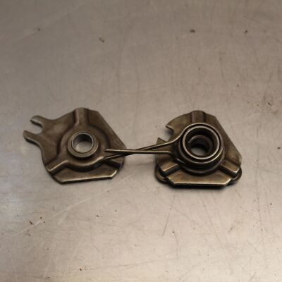 1990 KAWASAKI BAYOU 300 KLF300C SHIFT MECHANISM PLATES B402